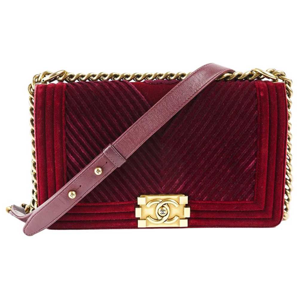 Chanel Timeless/Classique velvet handbag - image 1