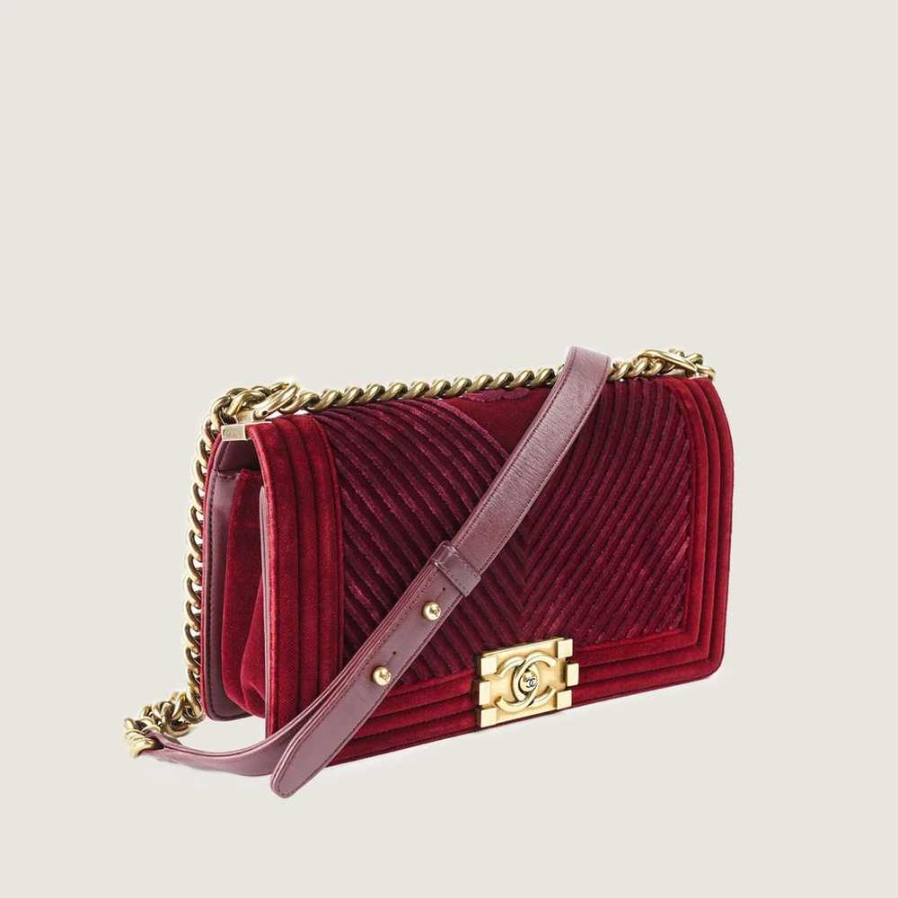 Chanel Timeless/Classique velvet handbag - image 2
