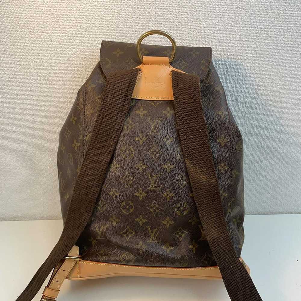 Louis Vuitton Montsouris Vintage leather backpack - image 2