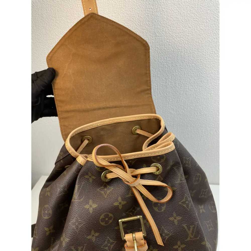 Louis Vuitton Montsouris Vintage leather backpack - image 6