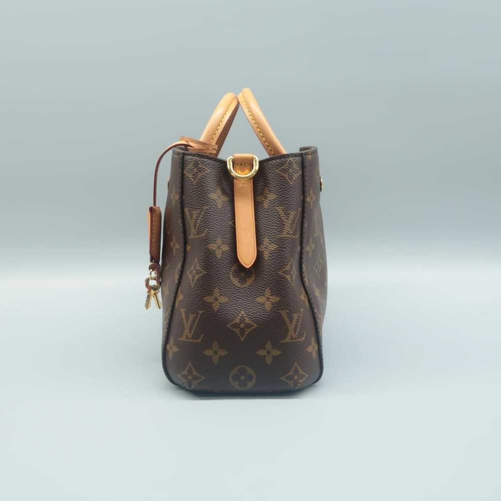 Louis Vuitton Montaigne leather satchel - image 2