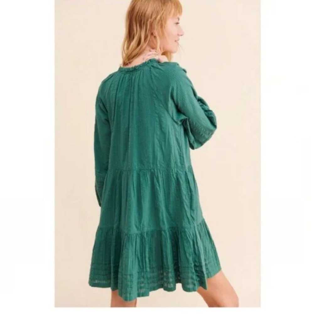 Anthropologie Carrie Tiered Mini Dress - image 2