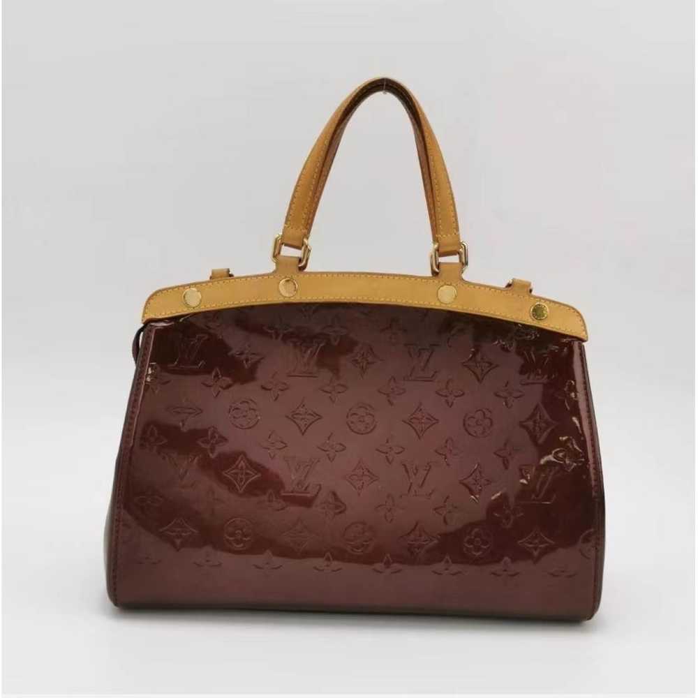 Louis Vuitton Bréa patent leather handbag - image 2