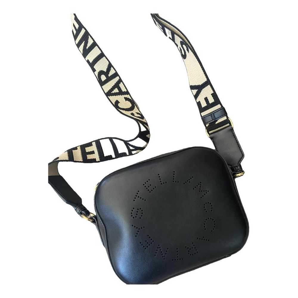 Stella McCartney Logo leather crossbody bag - image 1