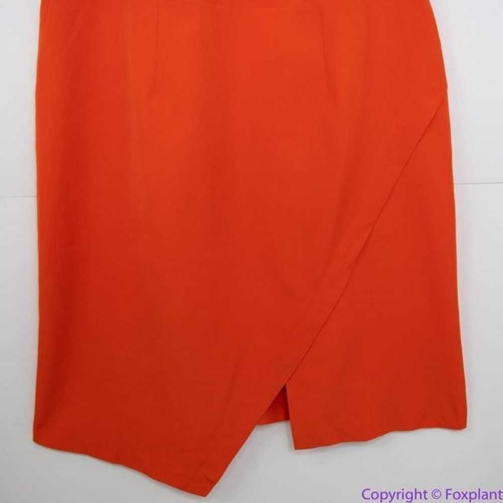 NEW Eloquii Orange Shift Sleeveless sheath Dress … - image 3