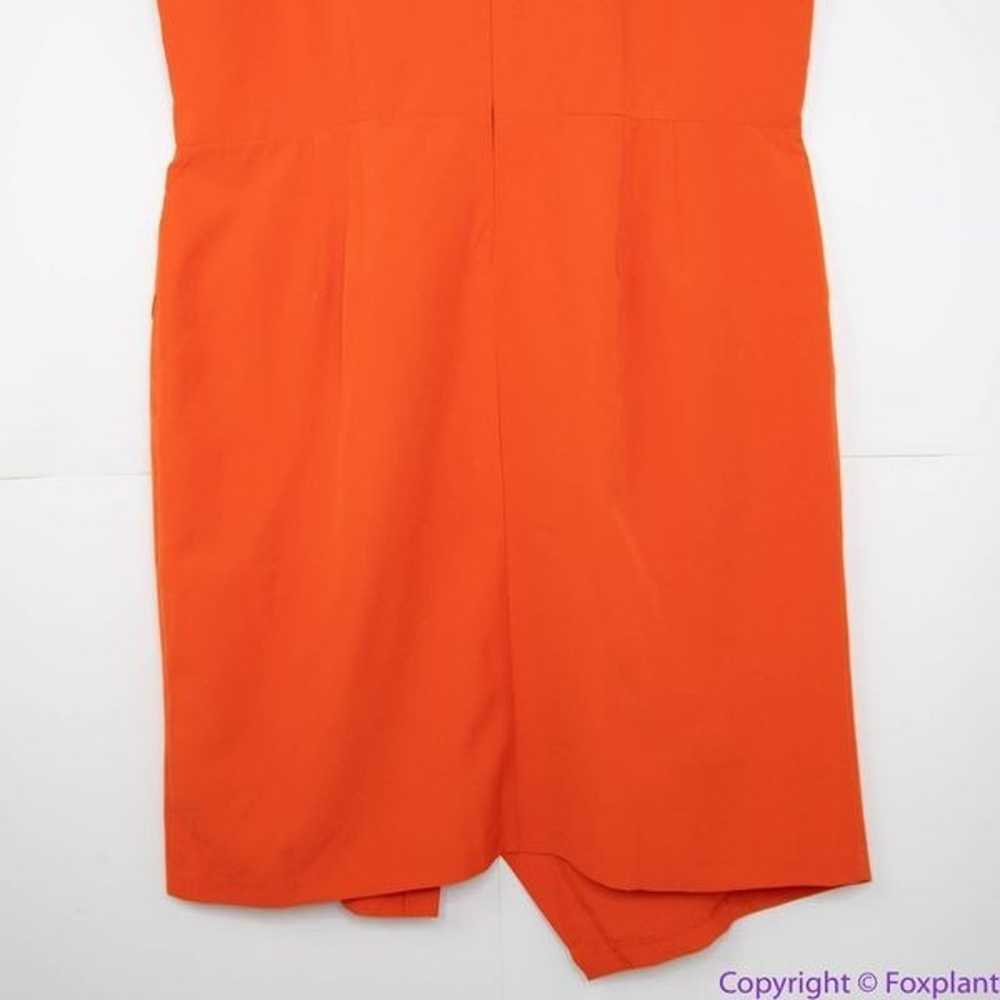 NEW Eloquii Orange Shift Sleeveless sheath Dress … - image 6