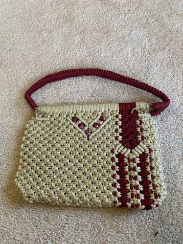 Random Vintage VTG handmade crocheted bag | Used,…