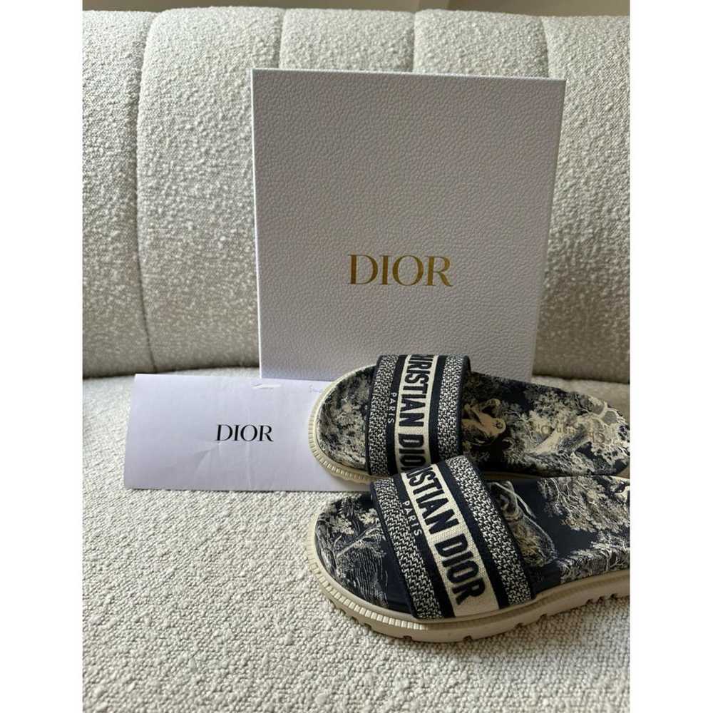 Dior Dway cloth mules - image 7