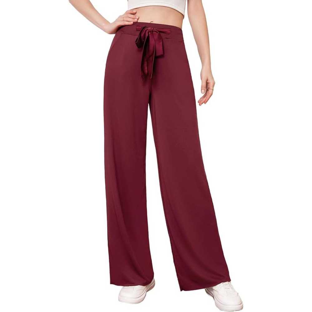 Valentino by mario valentino Silk straight pants - image 8