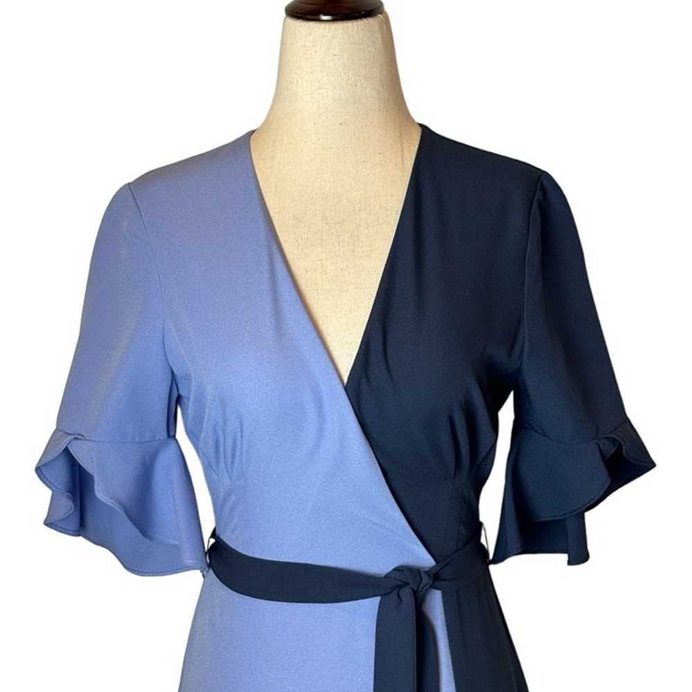 Hutch Anthropologie Dress Womens XS Blue Purple C… - image 4