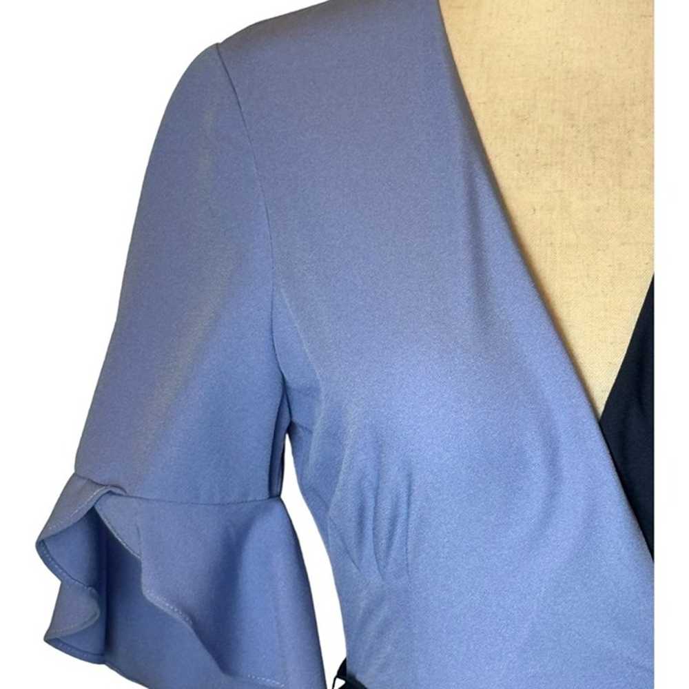 Hutch Anthropologie Dress Womens XS Blue Purple C… - image 6