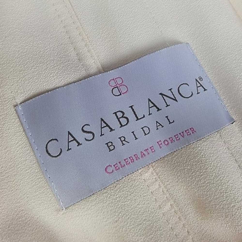 Casablanca Bridal #2326 Strapless Fit & Flare Cha… - image 11