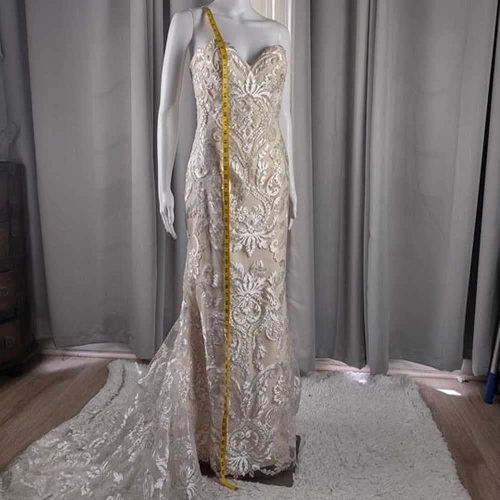 Casablanca Bridal #2326 Strapless Fit & Flare Cha… - image 4