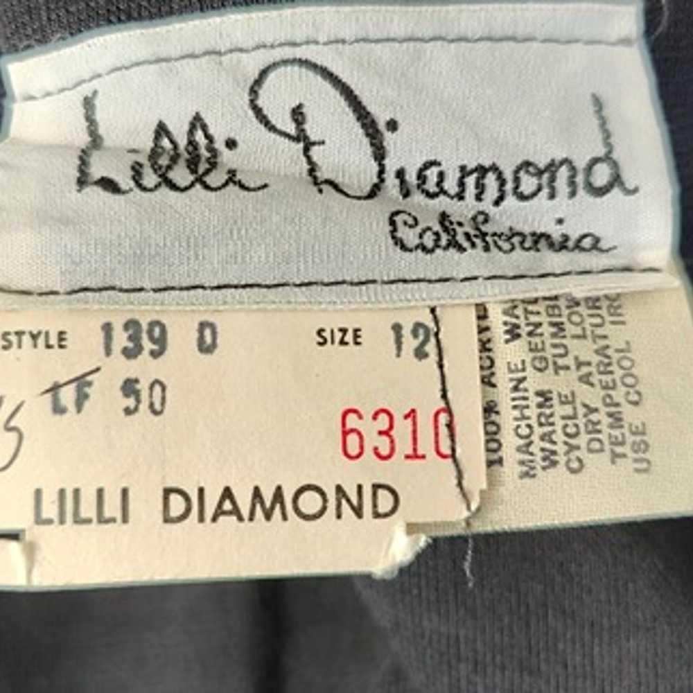 Vintage Lilli Diamond Cocktail Dress - image 9