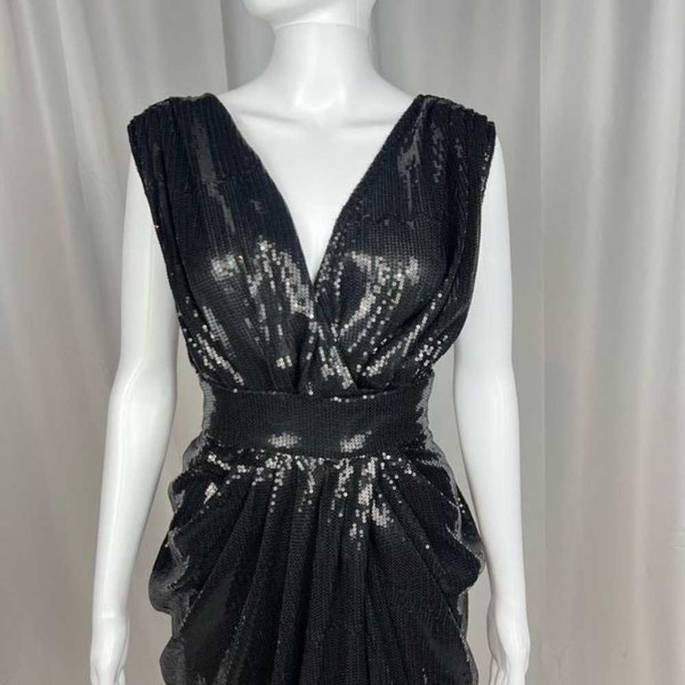 HOUSE OF CB Narice Black Sequin Dress Womens XS H… - image 3