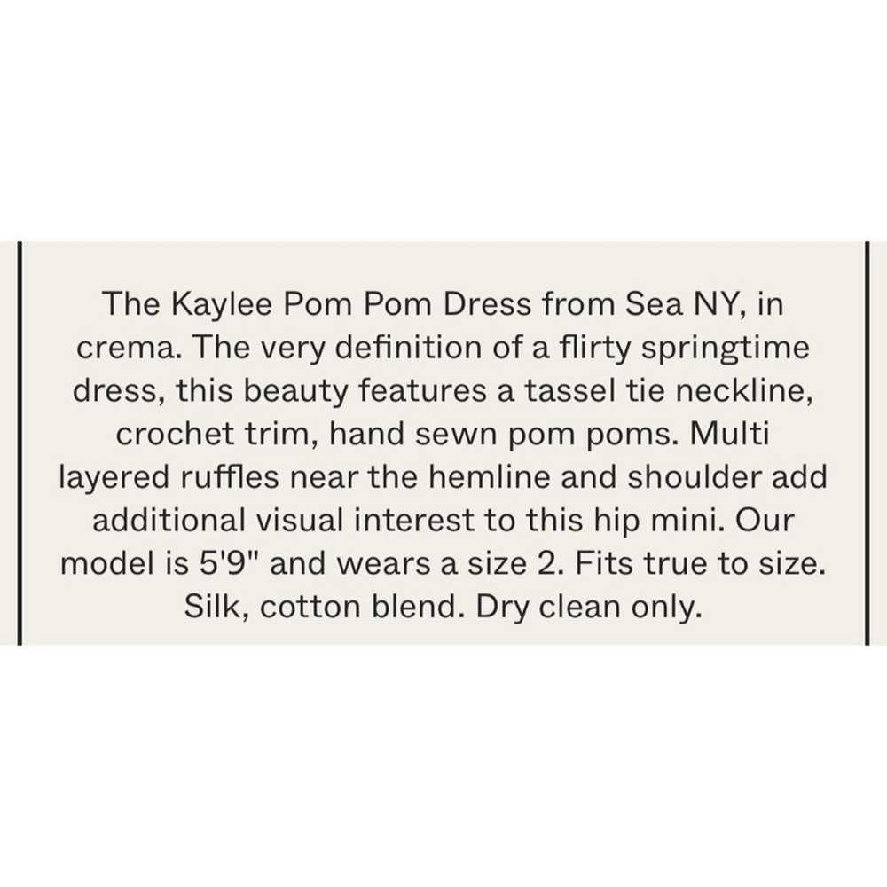 Sea New York Kaylee Floral Crochet Lace Trim Dress - image 12