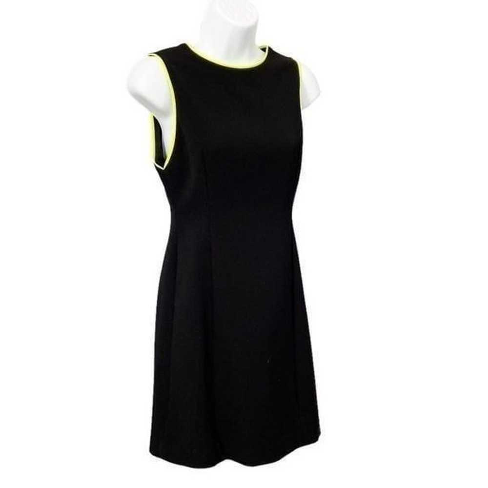 Alice + Olivia Colin Neon Trim LBD Mini Dress siz… - image 5