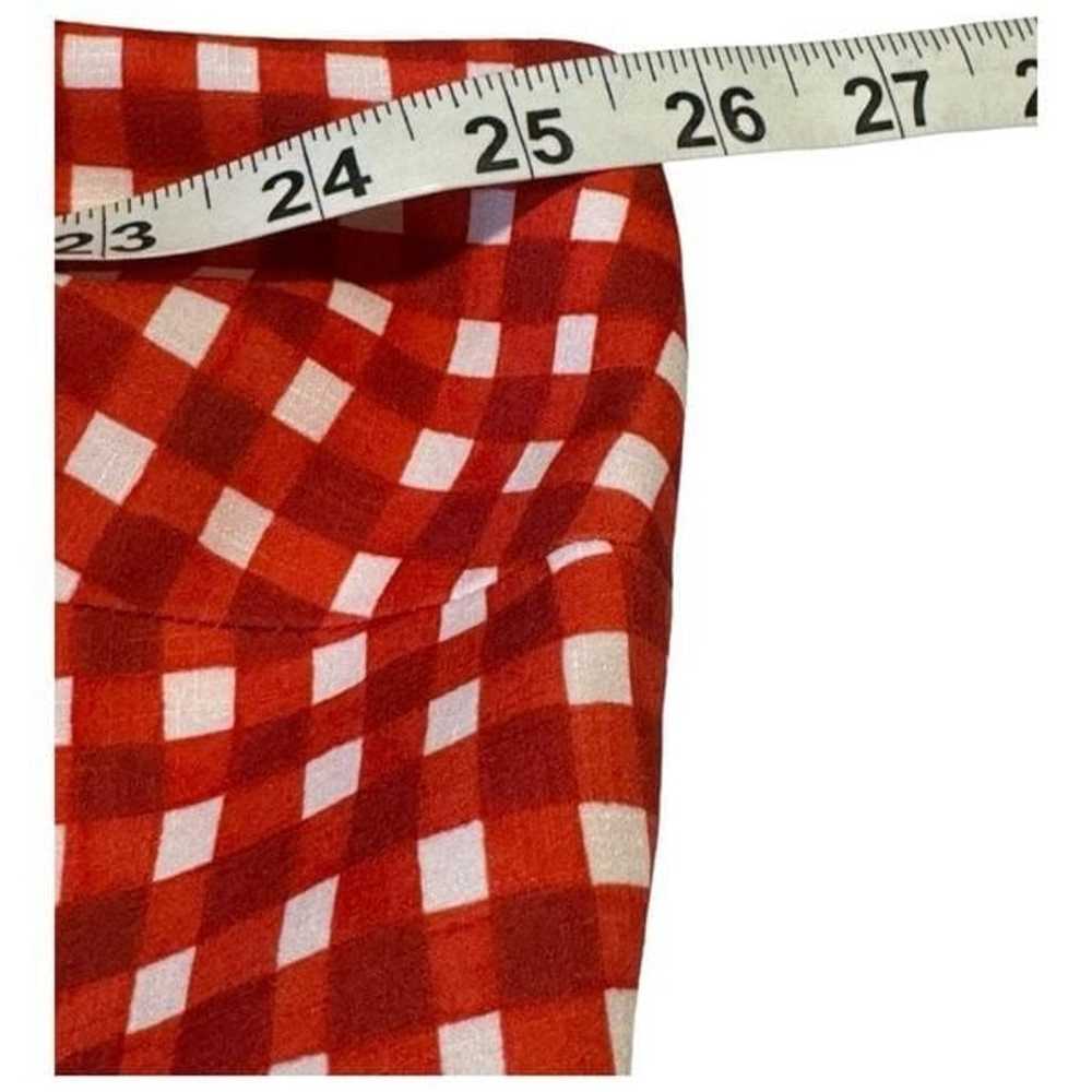 Hutch Size 22W Red & White Mckenzie Gingham Dress - image 4