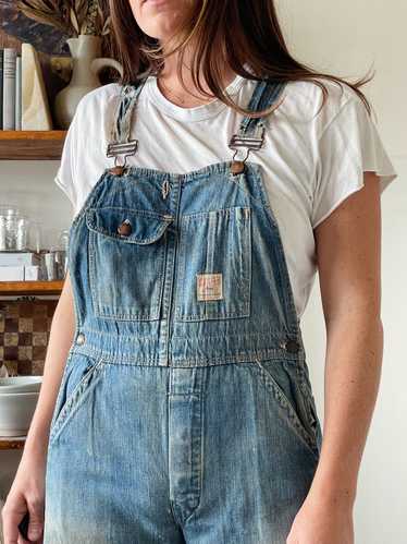Distressed 1940s Overalls