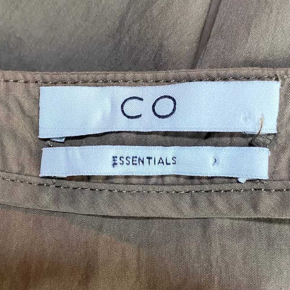 CO Essentials Midi Dress Button Up Cuffed Short S… - image 7