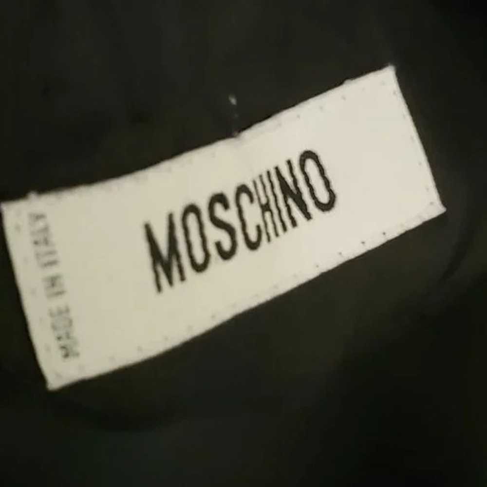 Vintage Moschino Abstract Geometric Paint Stroke … - image 10