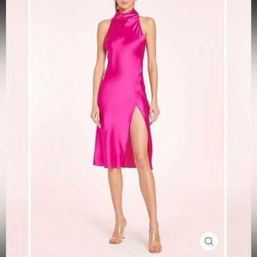 Amanda Uprichard Silk Stanford Dress Size Small - image 1