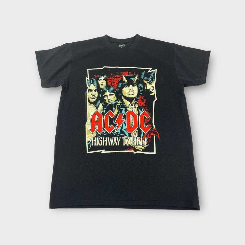 AC/DC Highway To Hell Heavy Metal Rock Graphic T-… - image 1