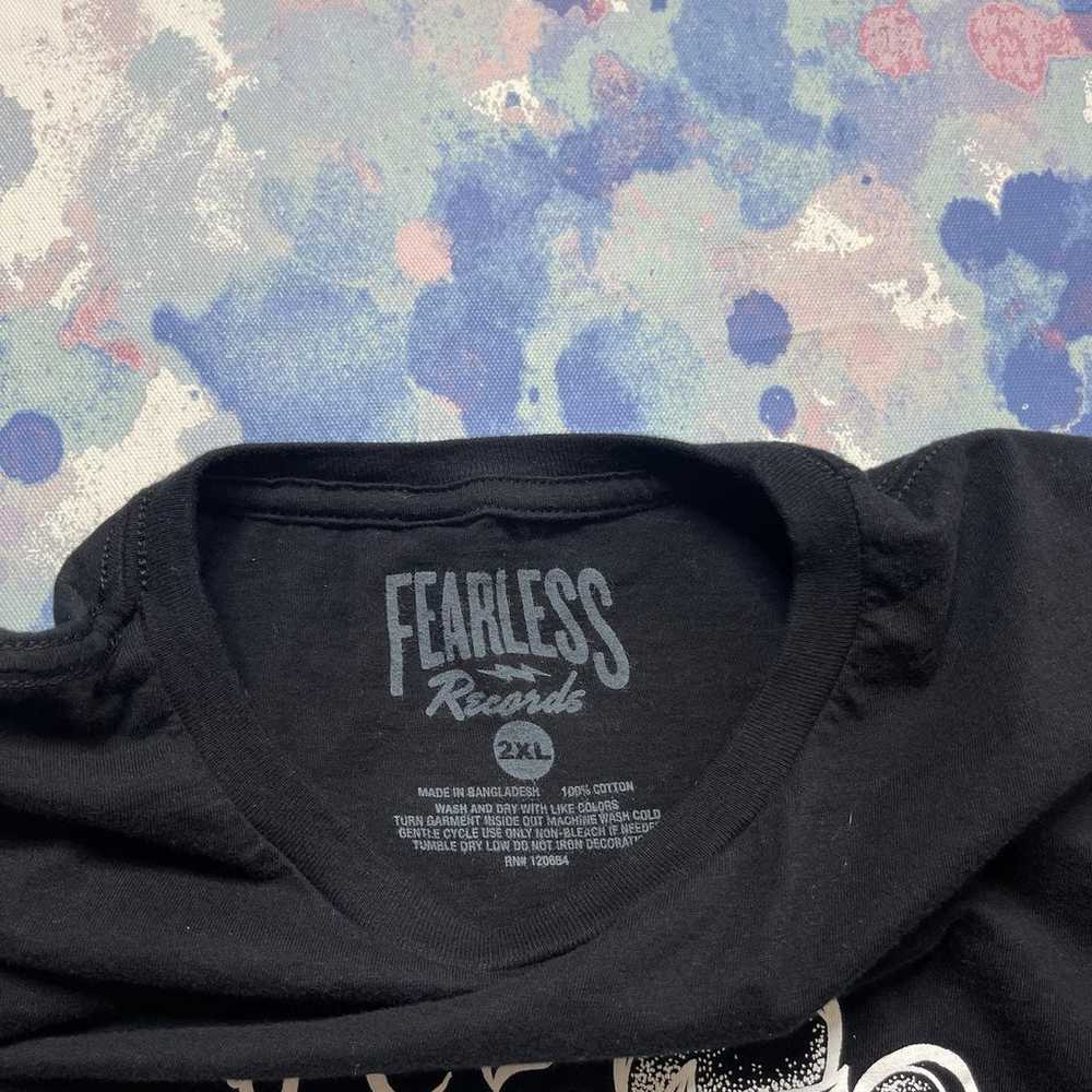 Pierce The Veil Fearless Records Black & White Sh… - image 2