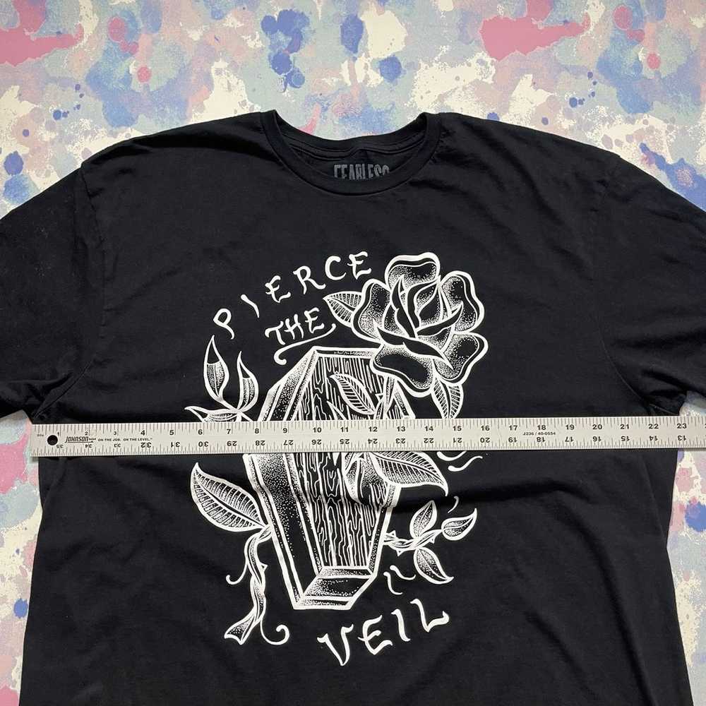 Pierce The Veil Fearless Records Black & White Sh… - image 6