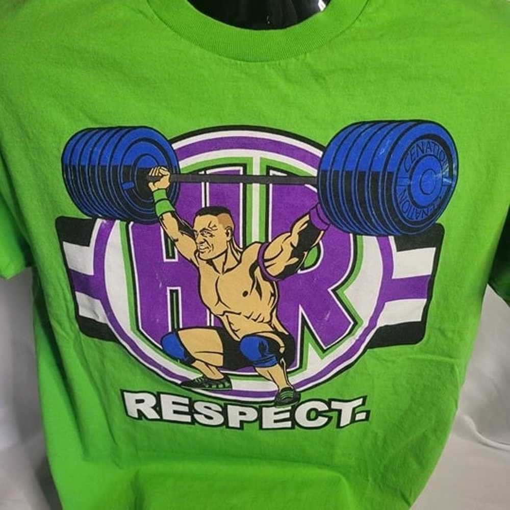 John Cena WWE Authentic Wear Double-sided T-shirt… - image 4