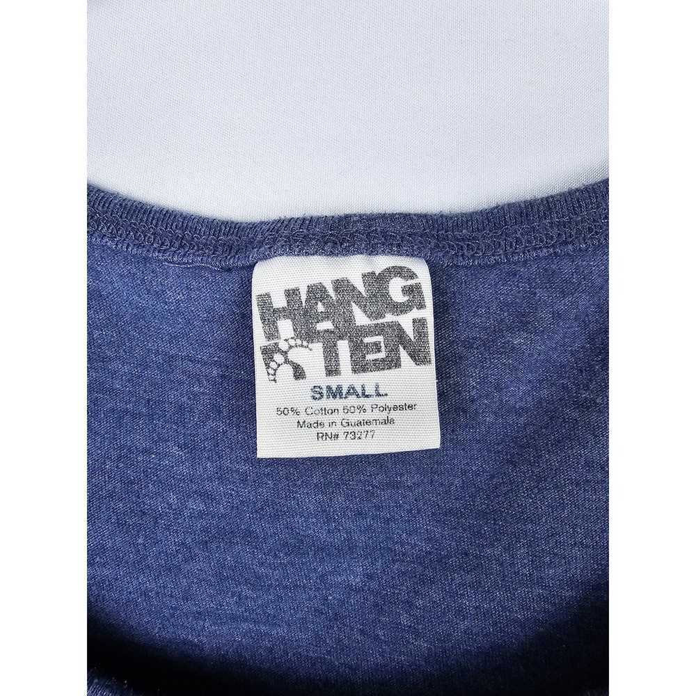 Vtg Y2K Hang Ten Beach Palm Tree Tank Top T-Shirt… - image 5