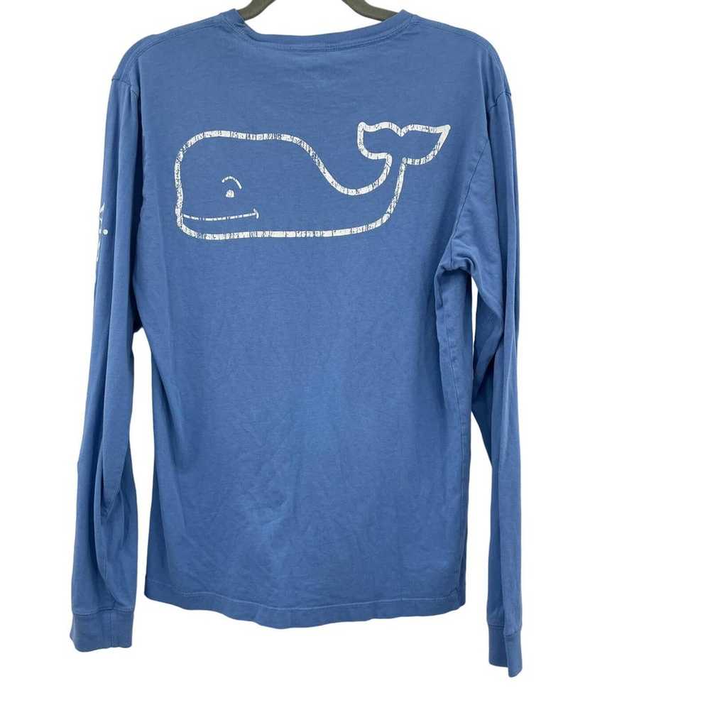 Vineyard Vines Mens Cotton Blue Vintage Whale Lon… - image 7
