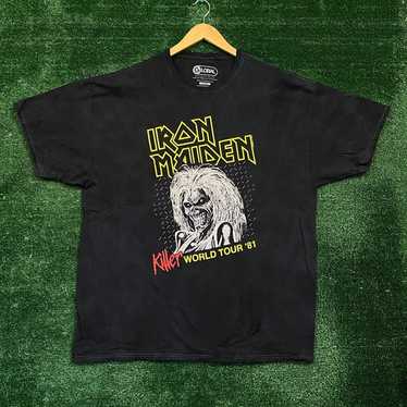 Iron Maiden killer world tour ‘81 Tshirt size lar… - image 1