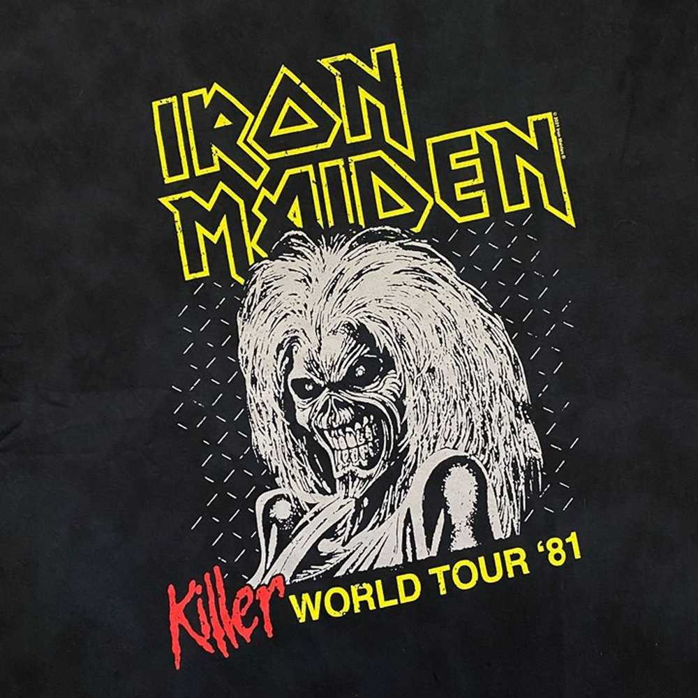 Iron Maiden killer world tour ‘81 Tshirt size lar… - image 2