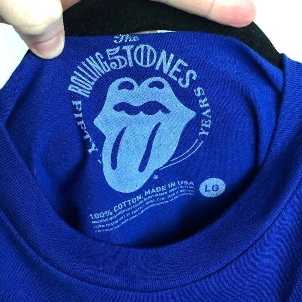 THE ROLLING STONES Blue 50 Years Concert Tour T-Sh - image 8