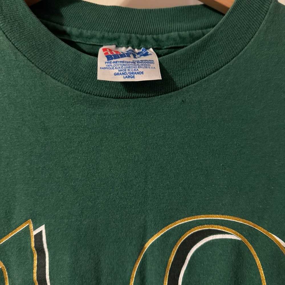 Vintage (Hanes) - Green Atlanta Olympics T-Shirt … - image 3