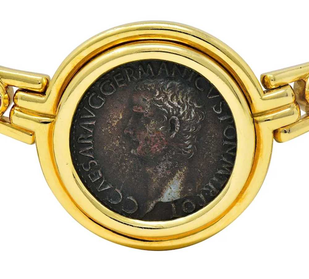 Bulgari Ruby Ancient Coin 18 Karat Gold Monete Ro… - image 5