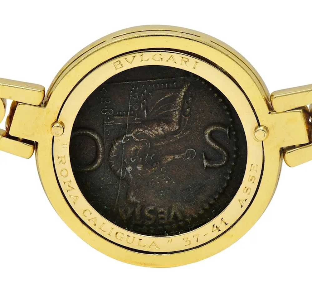 Bulgari Ruby Ancient Coin 18 Karat Gold Monete Ro… - image 6