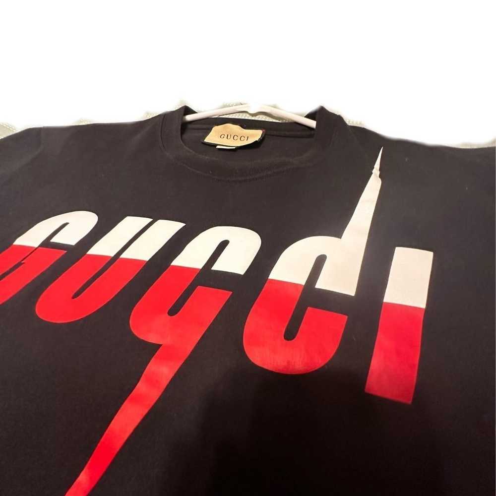 Gucci Mens Size Large T Shirt with Gucci Blade Pr… - image 2