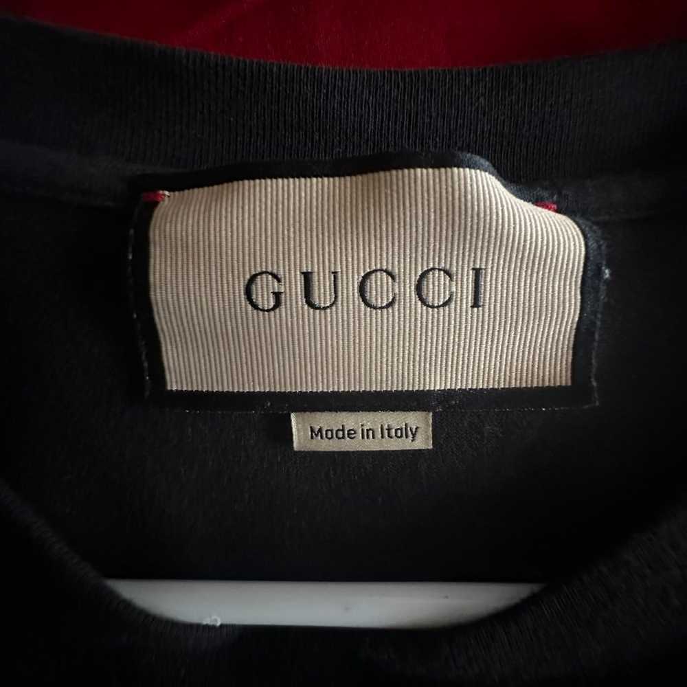 Gucci Mens Size Large T Shirt with Gucci Blade Pr… - image 3