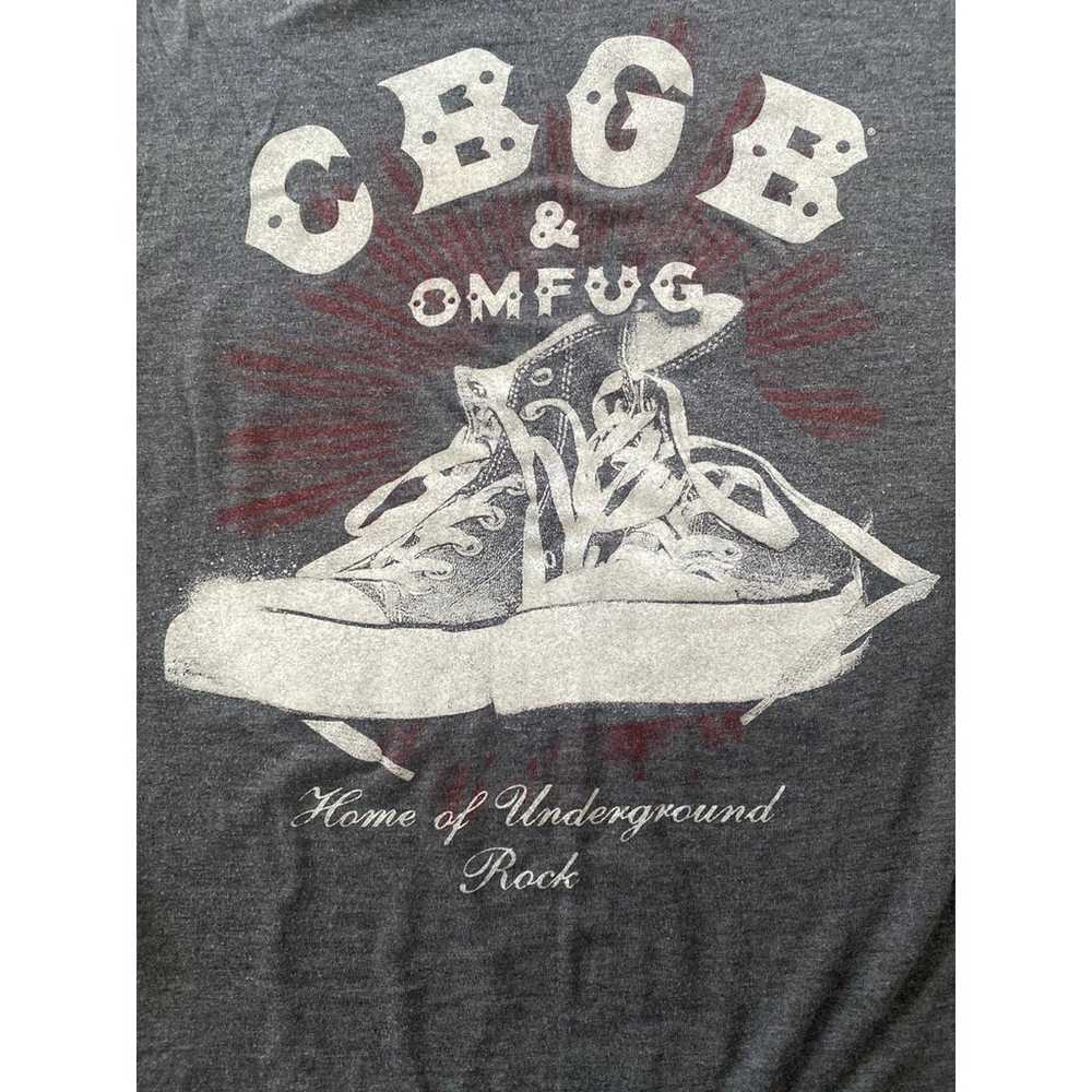 Vintage CBGB & OMFUG Short sleeve T-shirt size la… - image 1