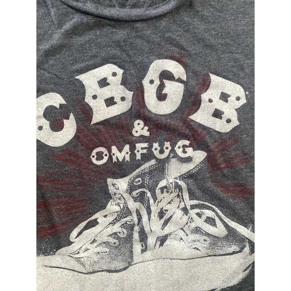 Vintage CBGB & OMFUG Short sleeve T-shirt size la… - image 6