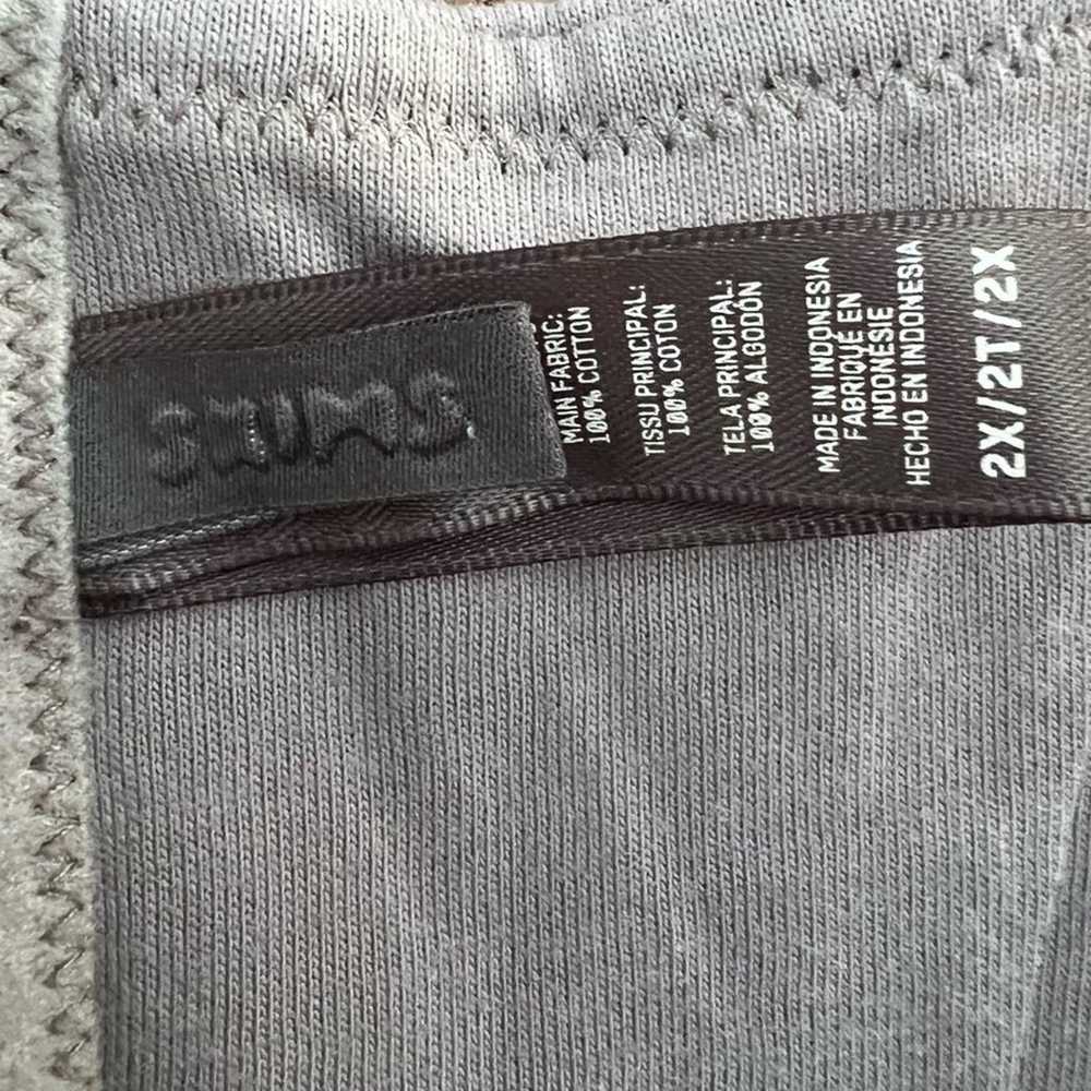 SKIMS Cotton Corset Size 2X Gray - image 4