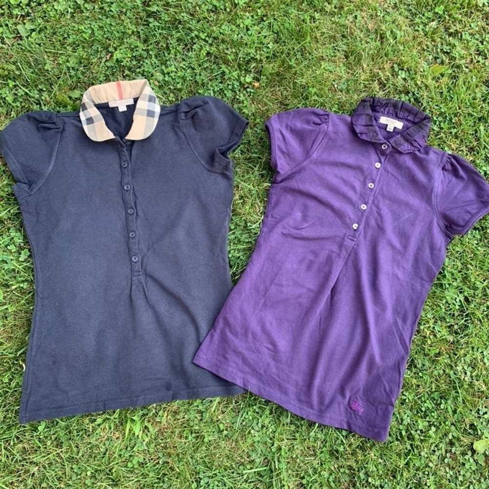 2 authentic burberry polo shirts - image 2