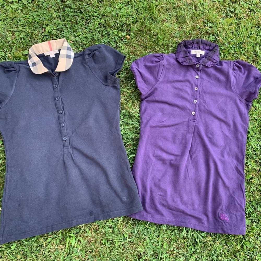 2 authentic burberry polo shirts - image 3