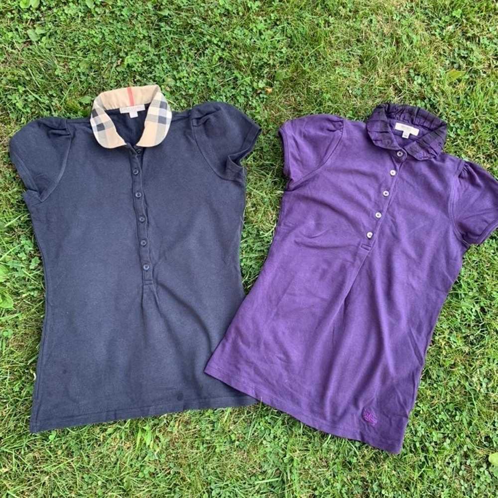 2 authentic burberry polo shirts - image 4
