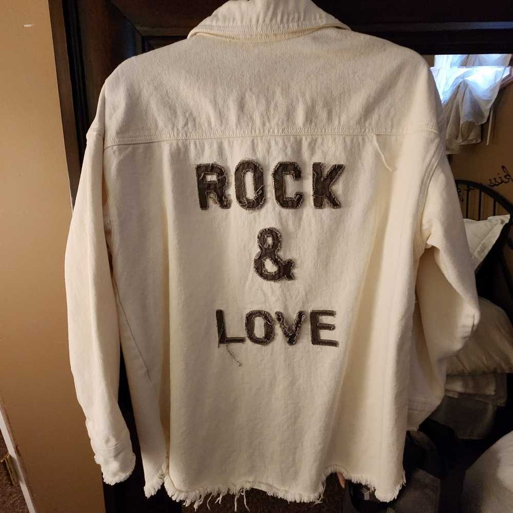 Blue B Rock and Love Jacket M - image 2