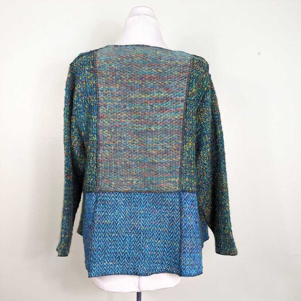 Mirasol Vintage Jacket Coat Patchwork Tweed Color… - image 4