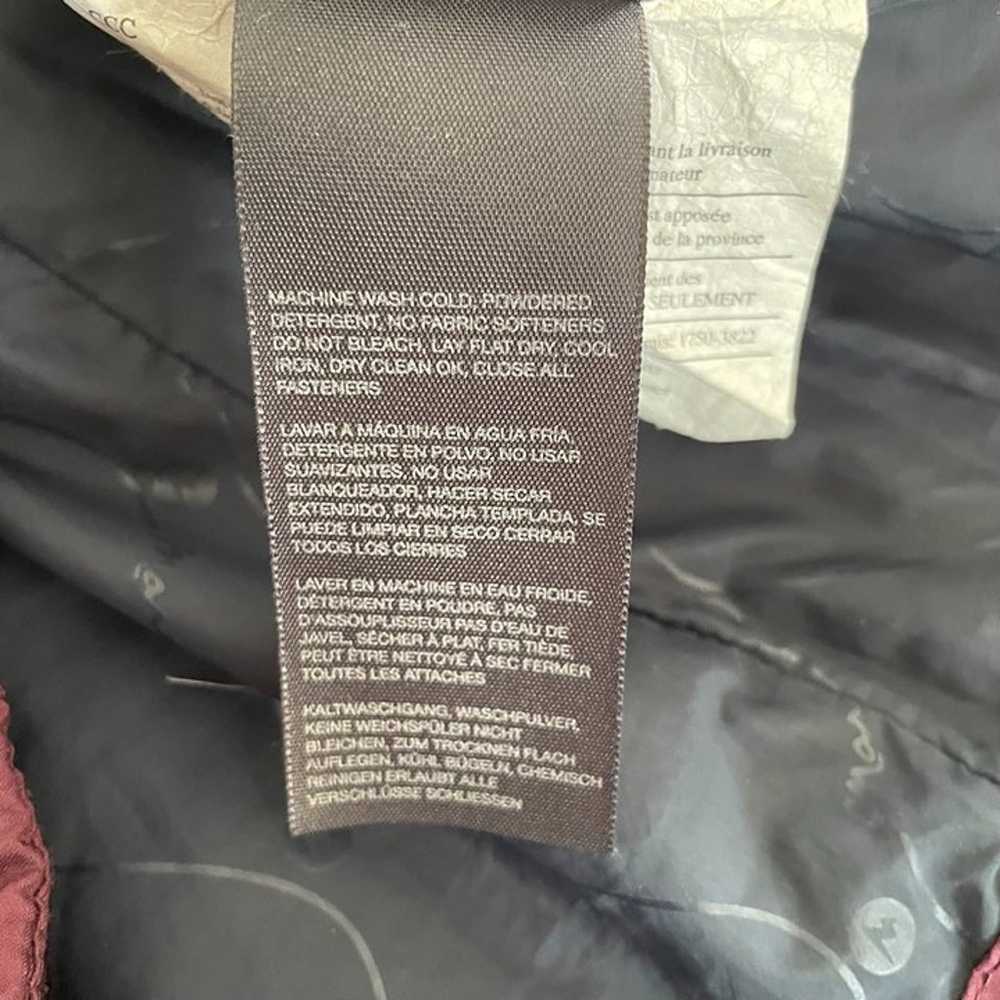 Marmot Size Medium Jacket Full Zip Faux Fur Quilt… - image 9