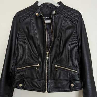 Guess Leather Jacket - image 1